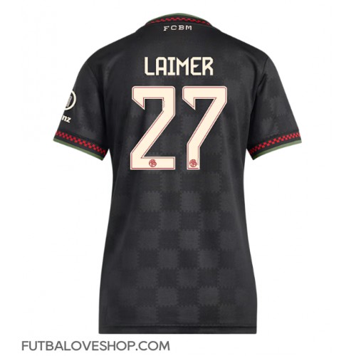 Dres Bayern Munich Konrad Laimer #27 Tretina pre Ženy 2025-26 Krátky Rukáv